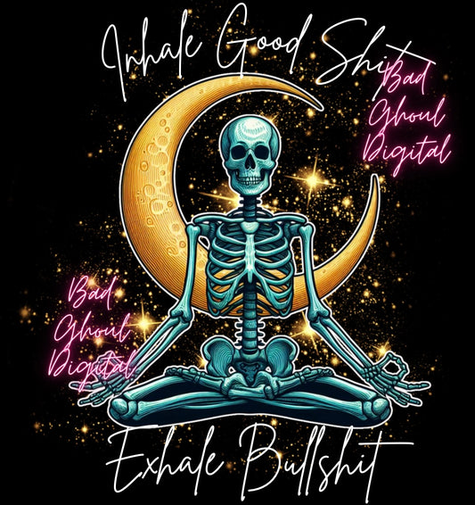 Inhale Good Shit PNG Download