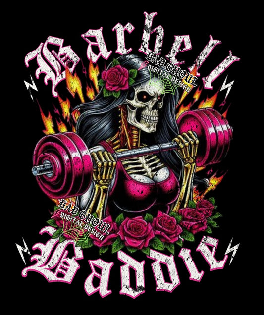 Barbell Baddie PNG Download