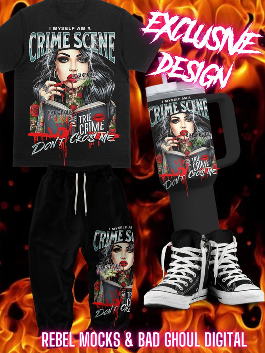 EXCLUSIVE I Myself am a crime scene PNG Download