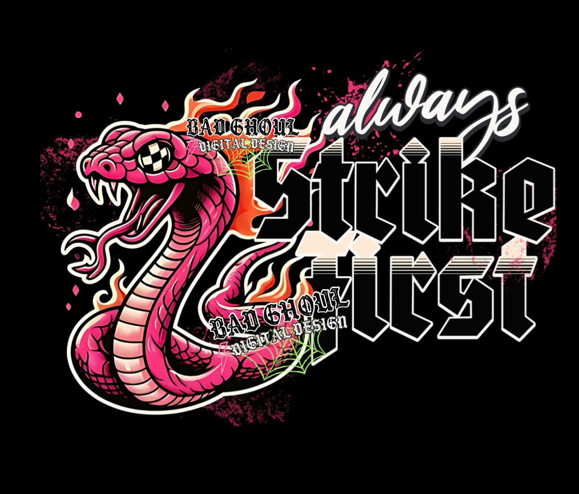 Always Strike First PNG Download