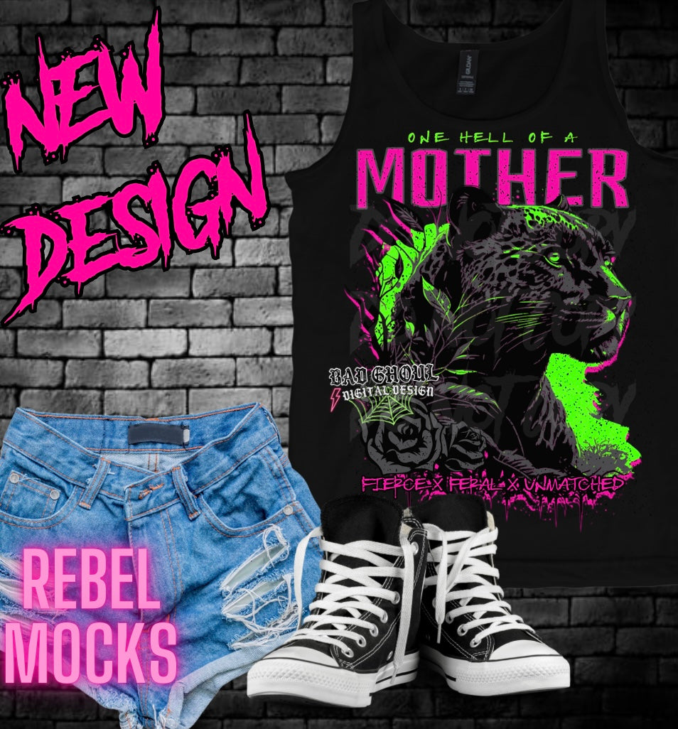 One Hell Of a Mother PNG Download