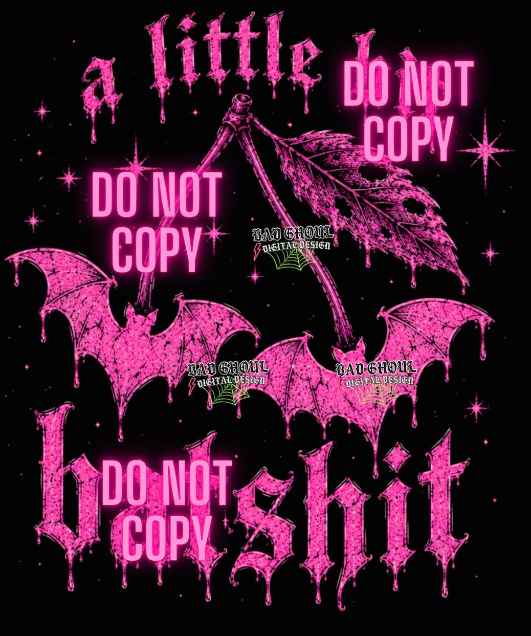 Batshit PNG DOWNLOAD| Black Fabric 3 Files
