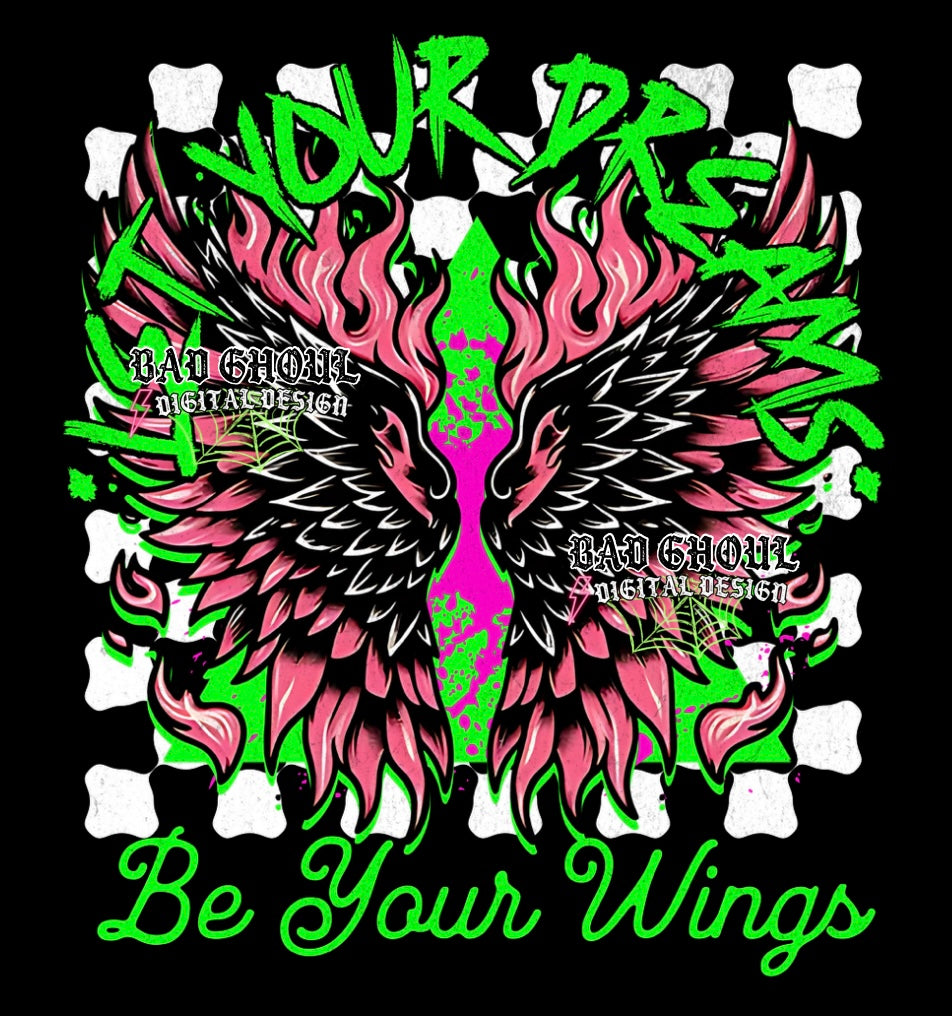 Exclusive Let Your Dreams Be Your Wings PNG Download