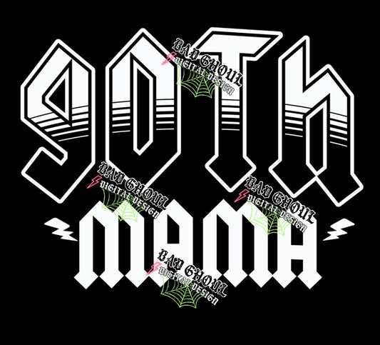 Goth Mama PNG Download