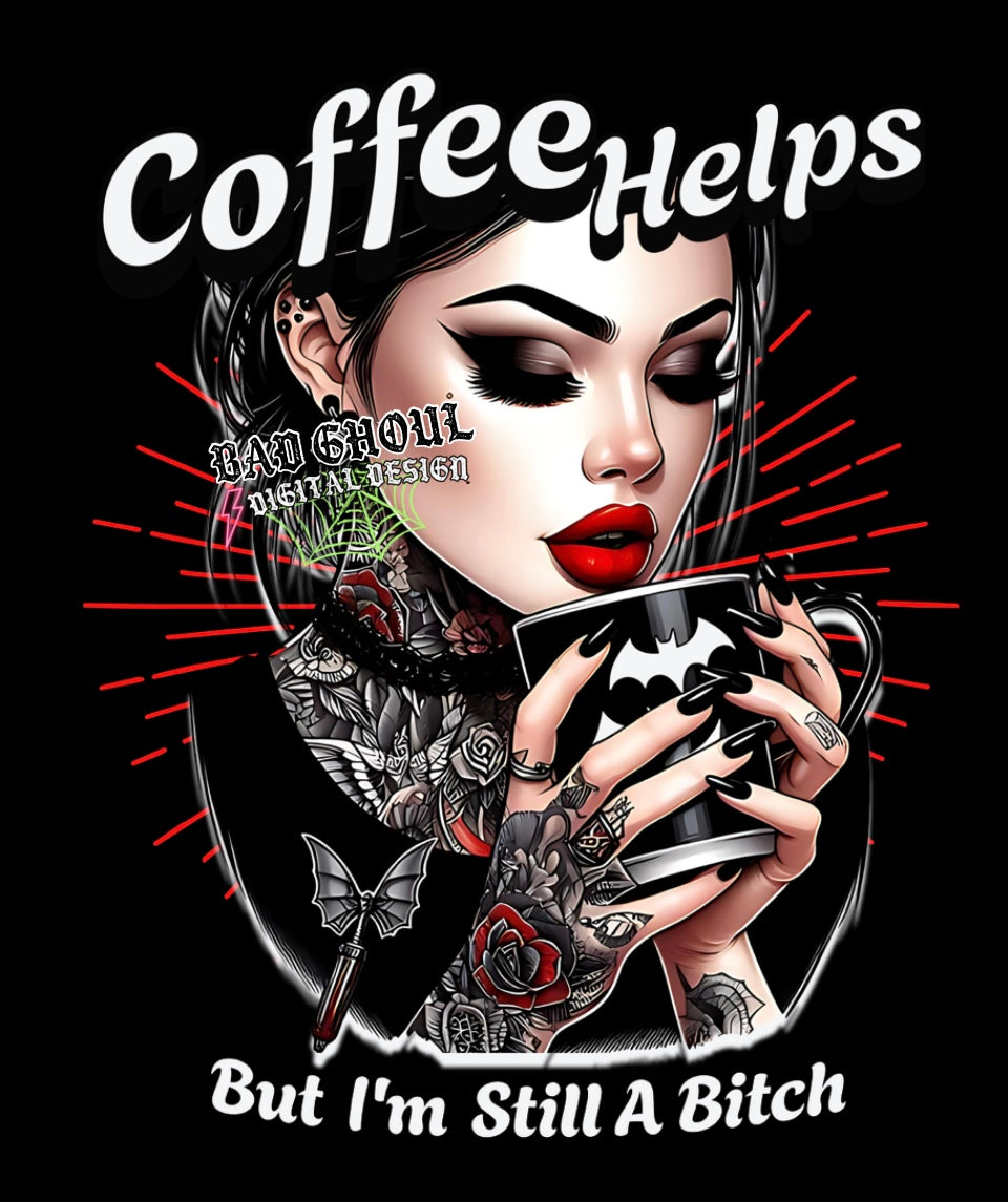 Coffee Helps PNG Download