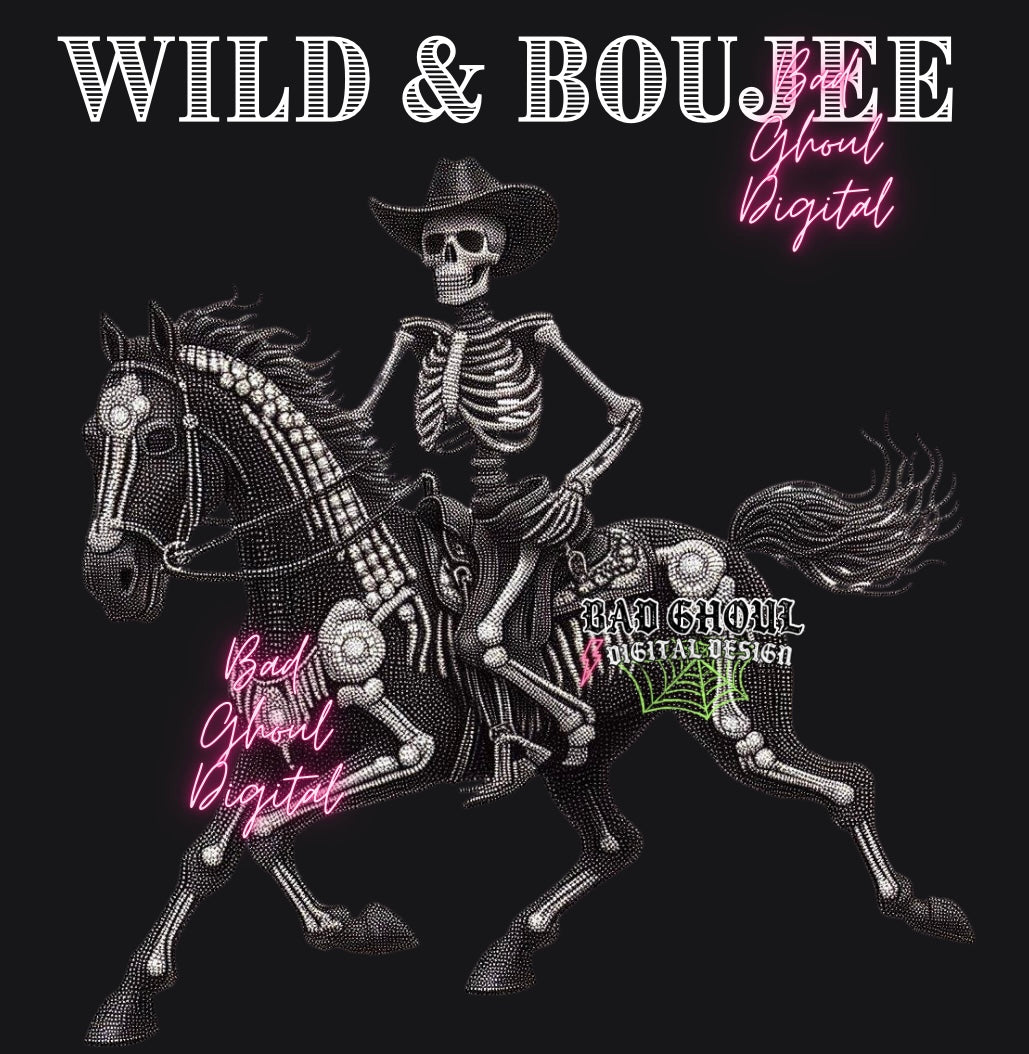 Wild and Boujee Download PNG DTF and Sub Friendly