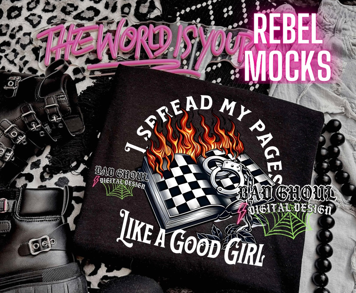 I Spread My Pages PNG Download