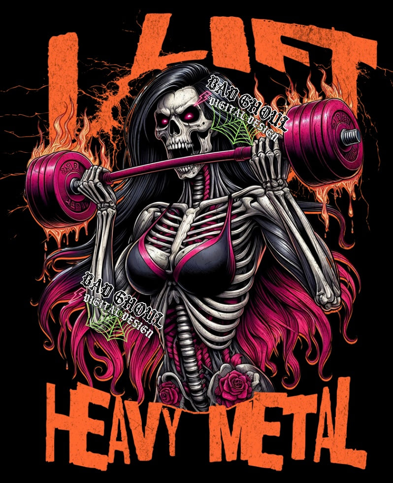 I Lift Heavy Metal PNG Download