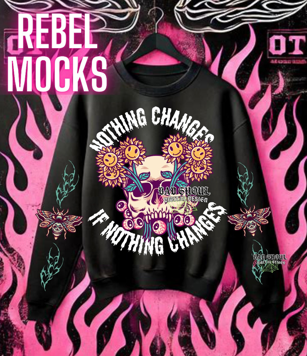 Nothing Changes + Sleeve PNG Download