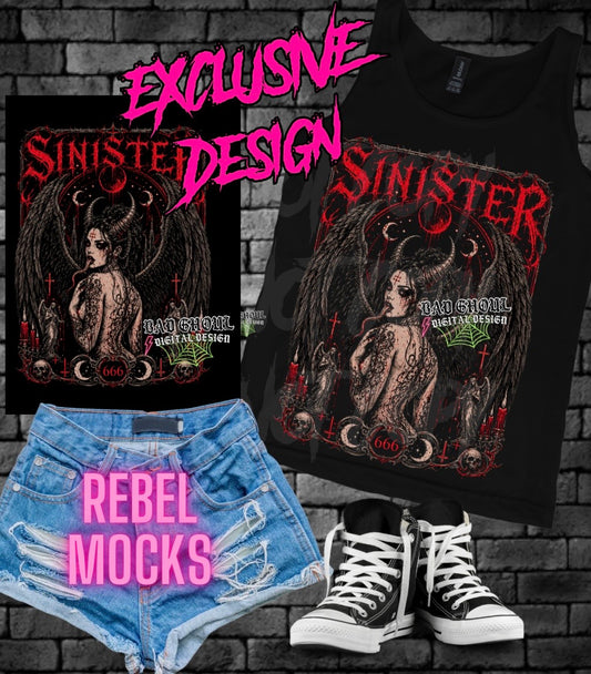 Exclusive|Sinister |Black Fab Only  PNG DOWNLOAD