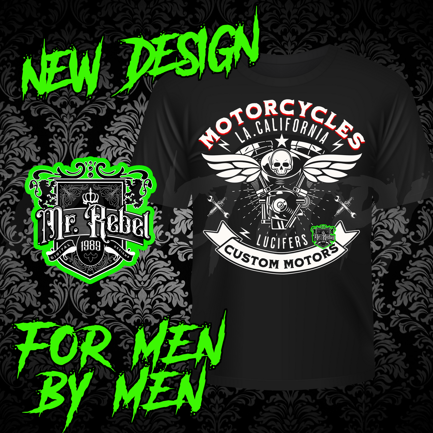 Lucifers Custom Motors PNG Download