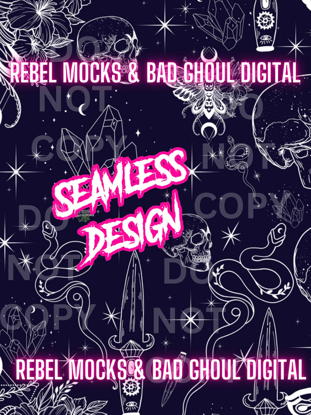 Mystic Bundle 5 Seamless PNG Download