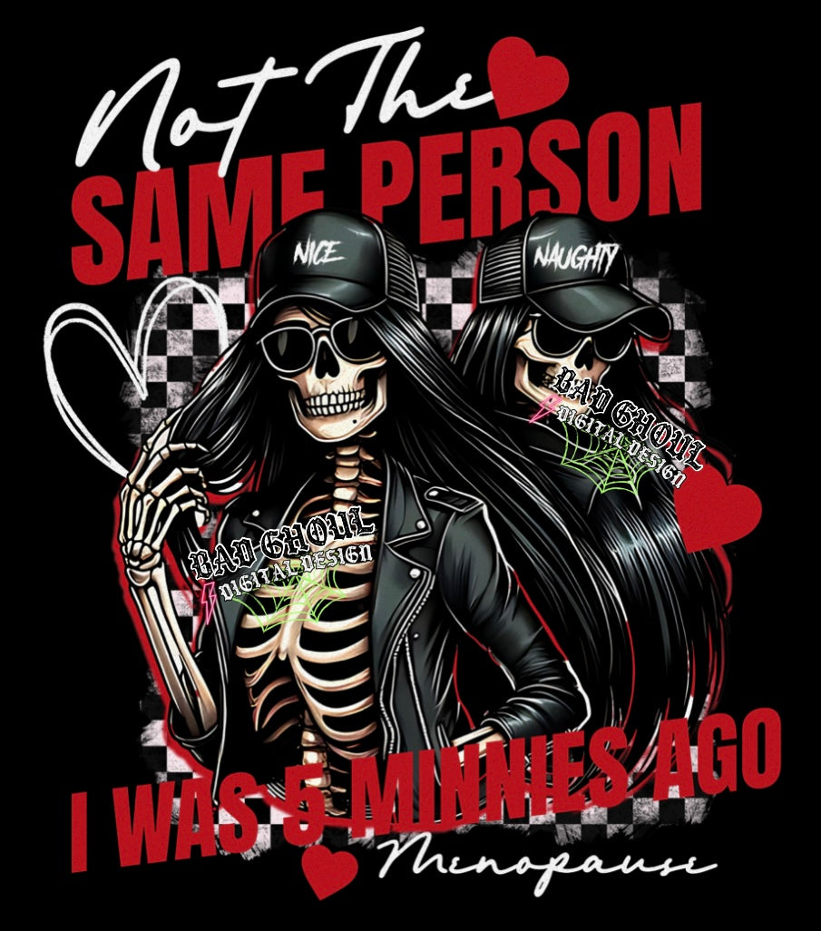 Not The Same PNG Download