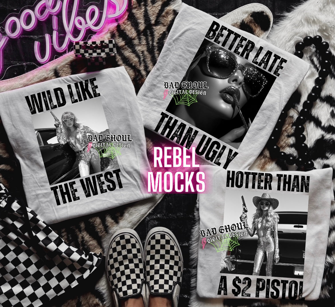 Black & White Bundle PNG Download