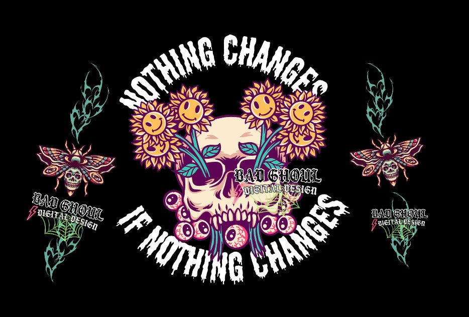 Nothing Changes + Sleeve PNG Download