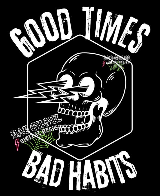 Good Times Bad Habits With Pocket PNG download