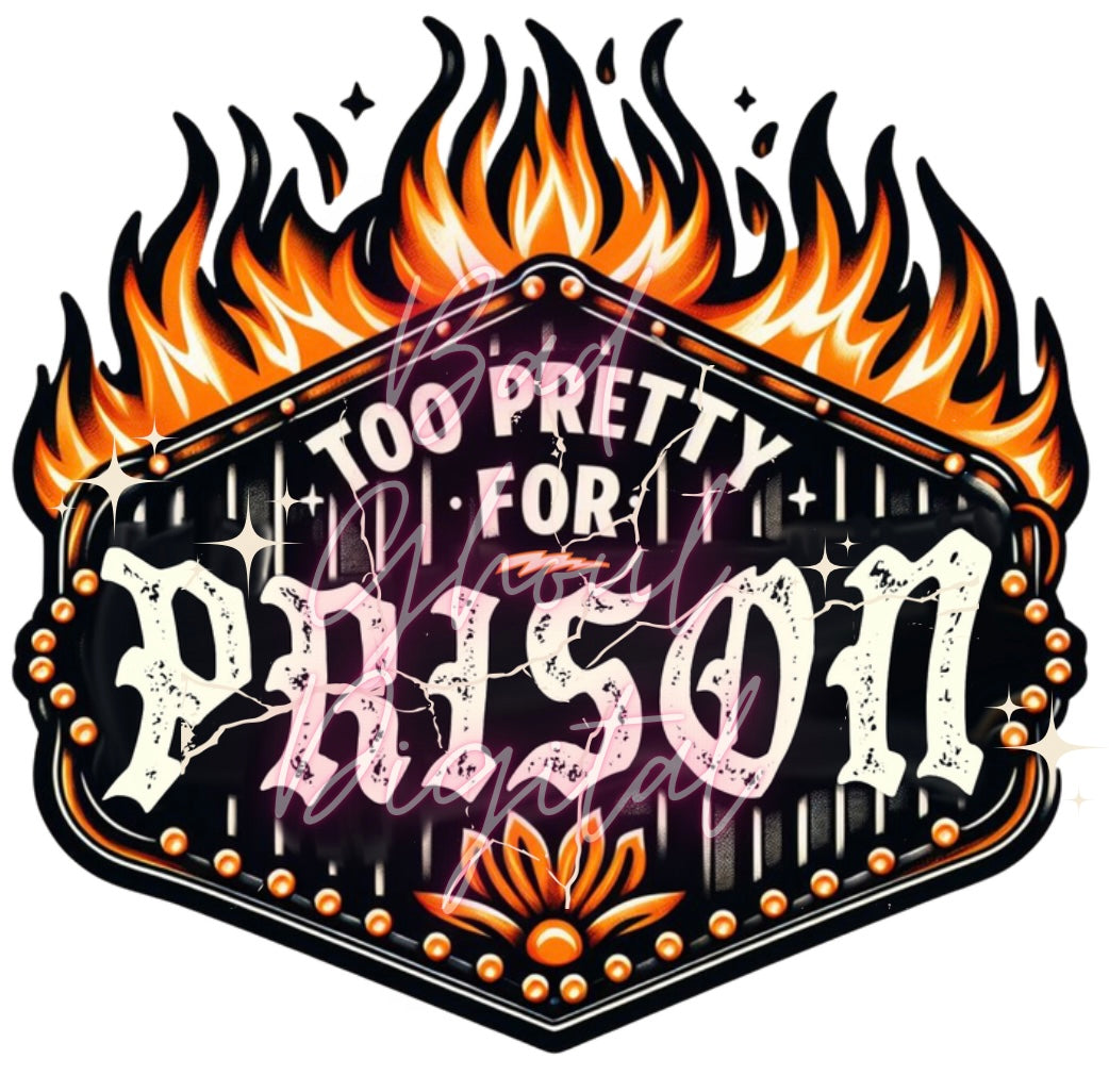 Too Pretty For Prison Download DTF & Sub Two Files