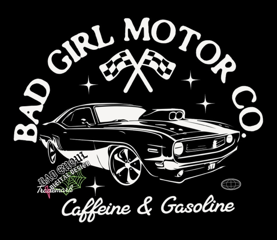 Bad Girl Motor Co PNG Download