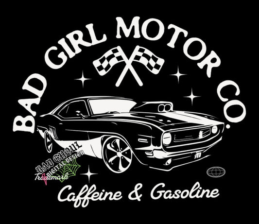 Bad Girl Motor Co PNG Download