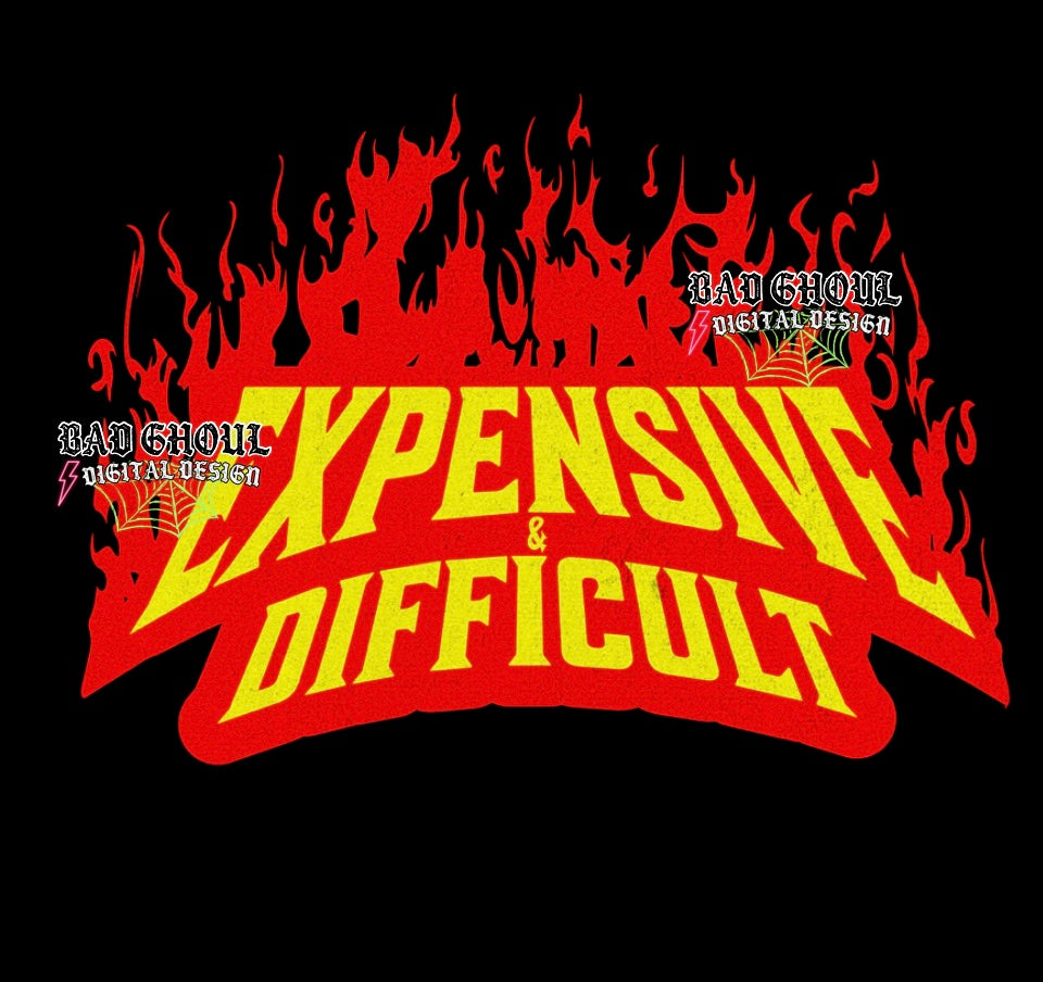 Expensive and Difficult PNG Download