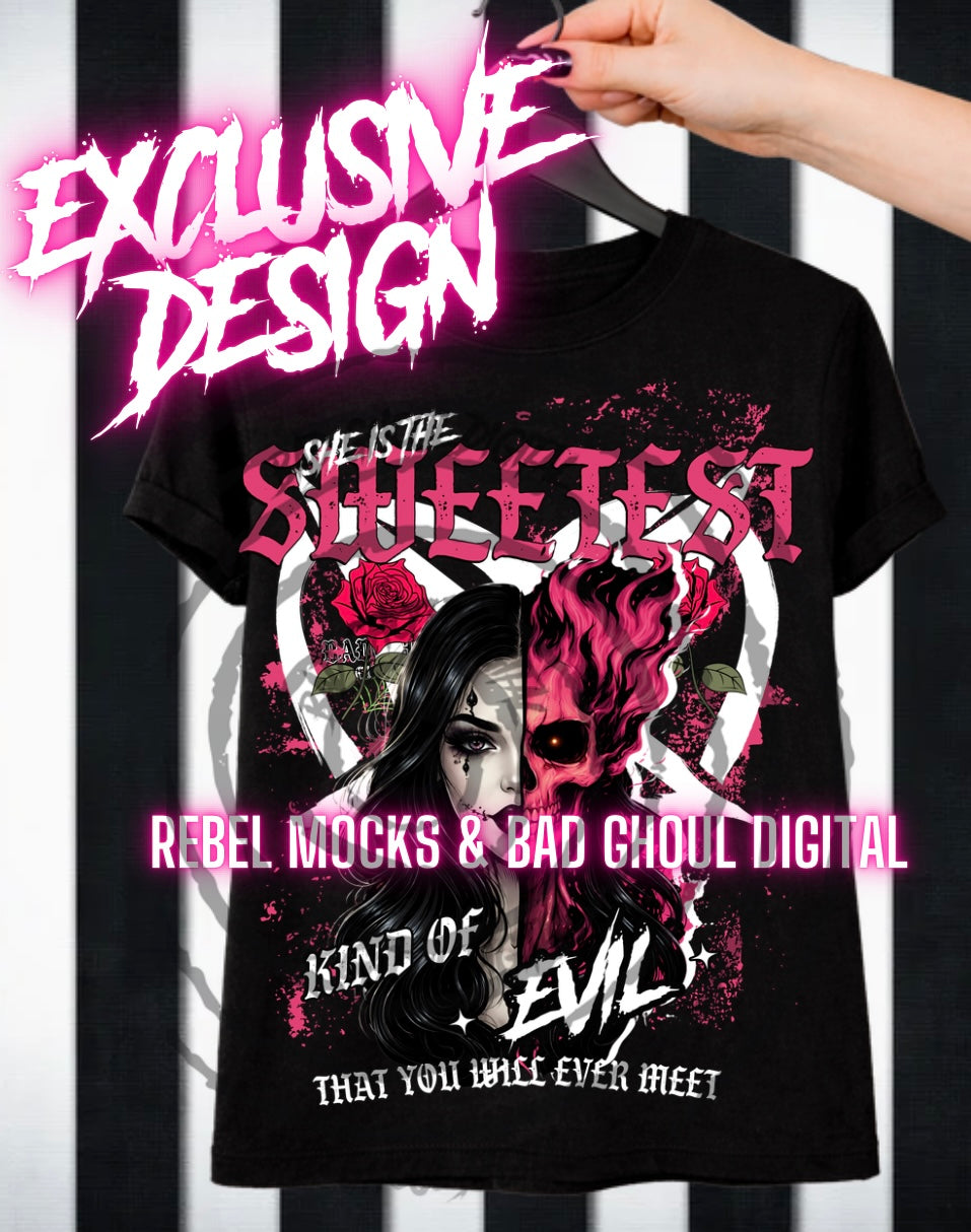 Exclusive| The Sweetest Kind Of Evil | Black Fab Only  PNG DOWNLOAD