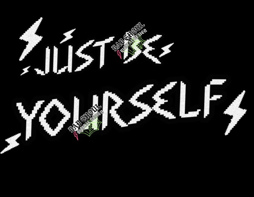 Just Be Yourself PNG Download