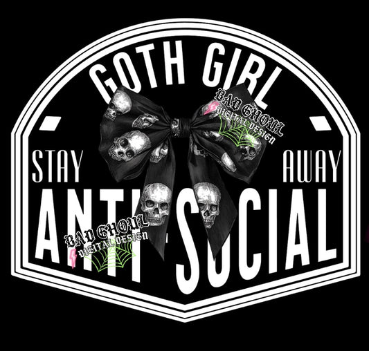 Goth Girl PNG Download