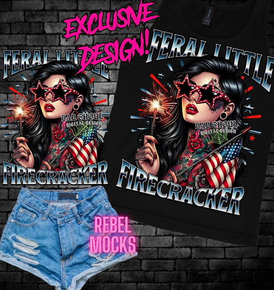 EXCLUSIVE Feral Little Firecracker PNG Download