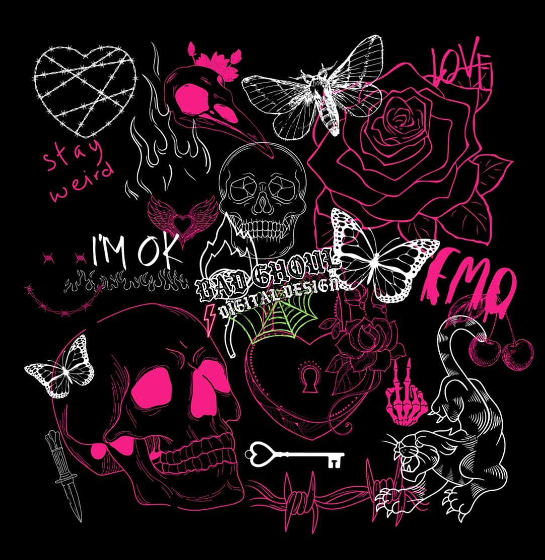 Edgy Collage PNG Download
