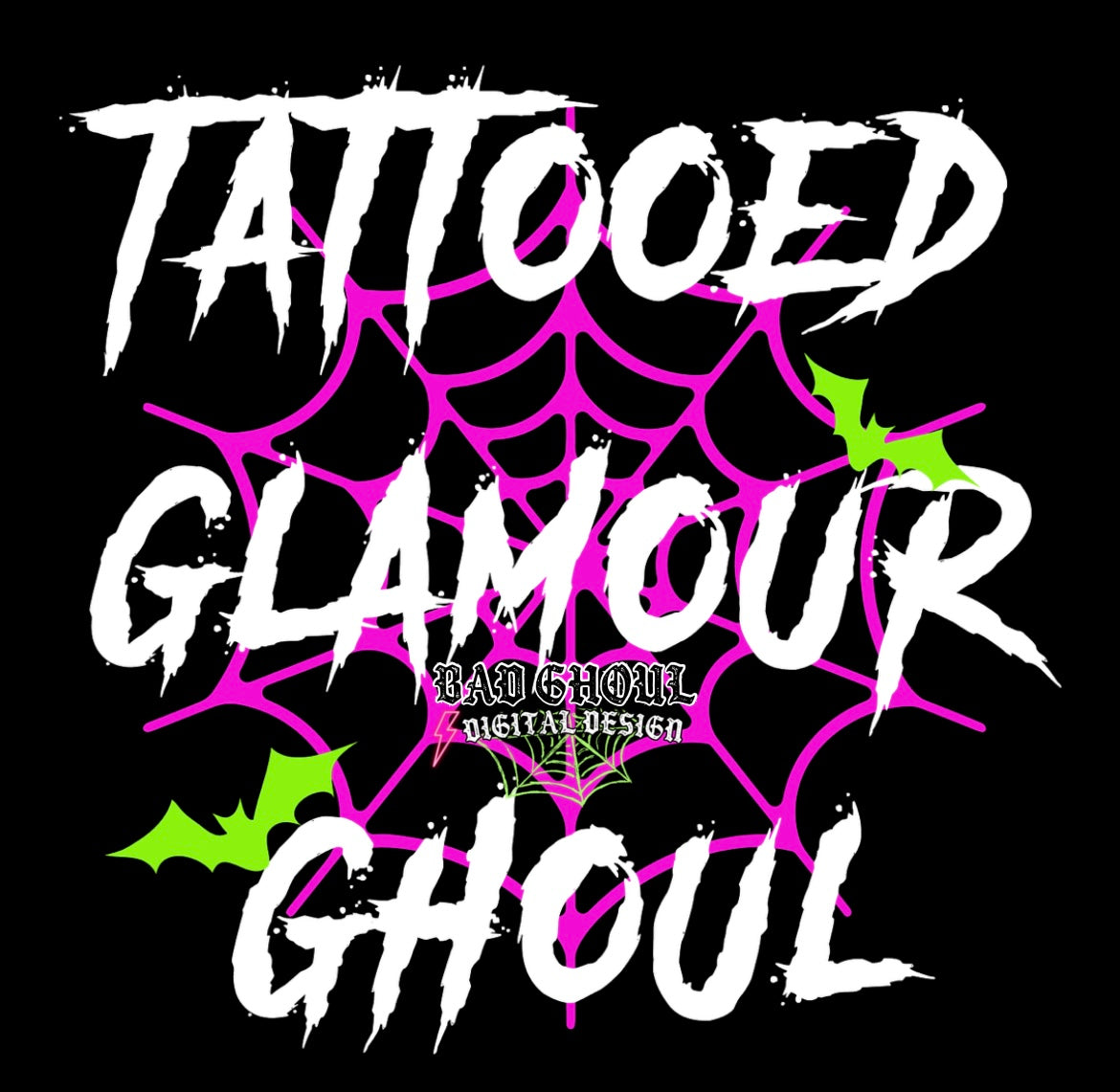 Tattooed Glamour Ghoul PNG Download