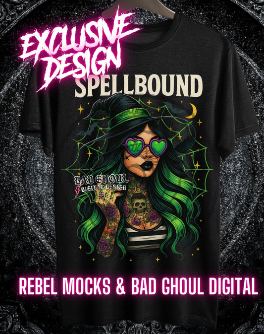 Exclusive Spellbound PNG DOWNLOAD Black Fabric ONLY