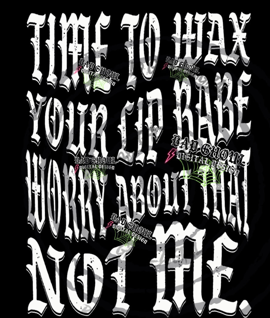 Time to Wax PNG DOWNLOAD