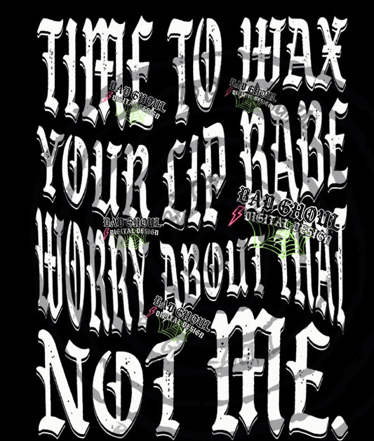 Time to Wax PNG DOWNLOAD