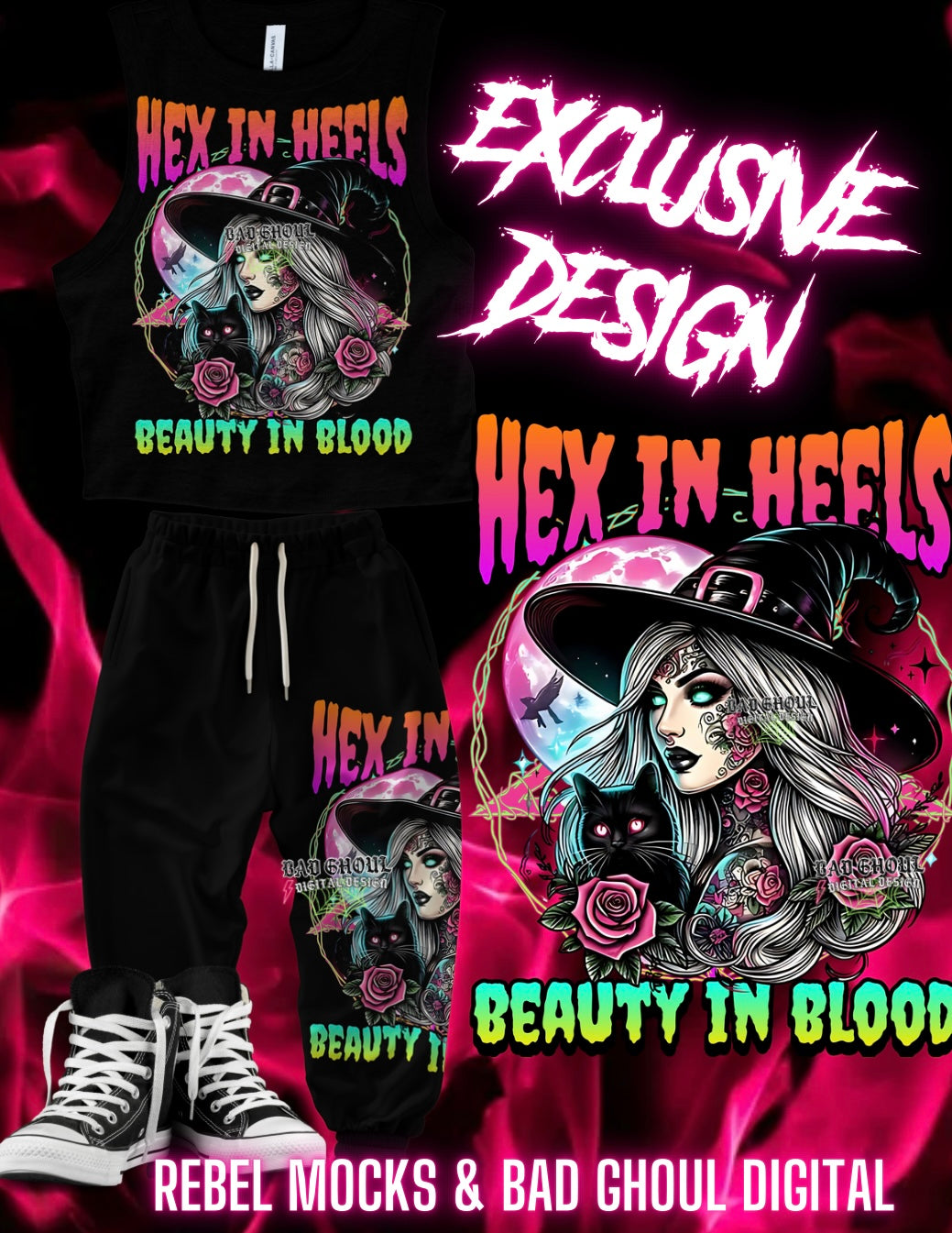 EXCLUSIVE Hex In Heels PNG Download