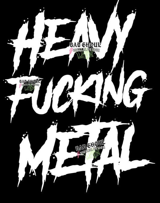 Heavy Fucking Metal PNG Download