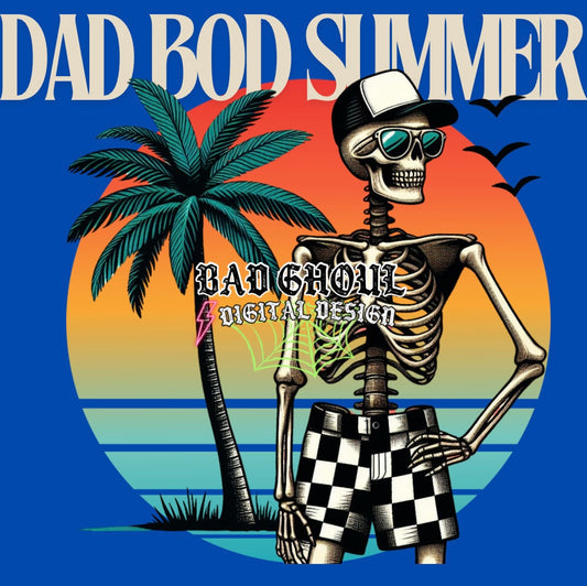 Dad Bod Summer PNG Download
