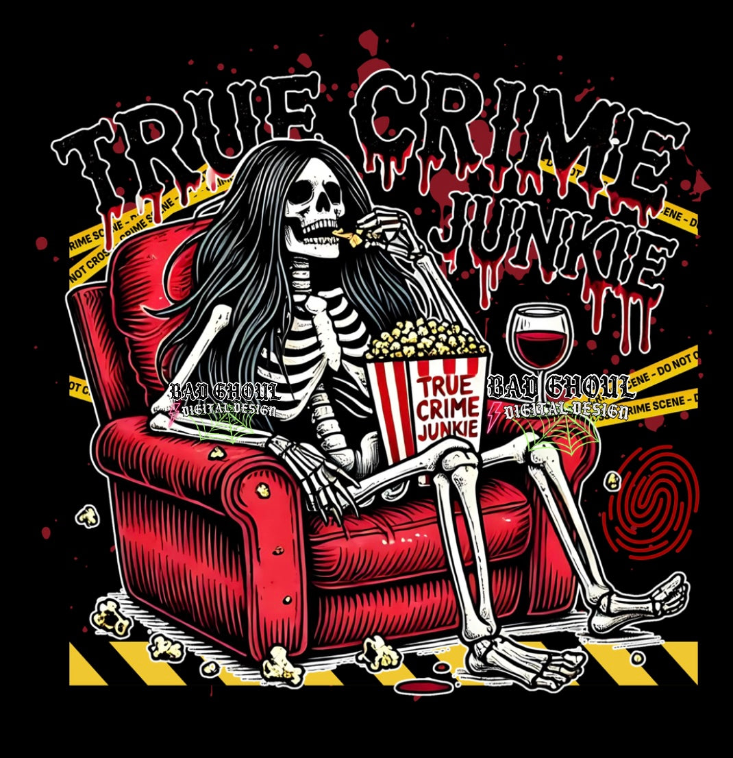 True Crime Junkie PNG Download