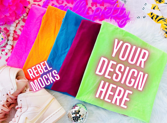 Collage Trending Mock Up Flat Lay