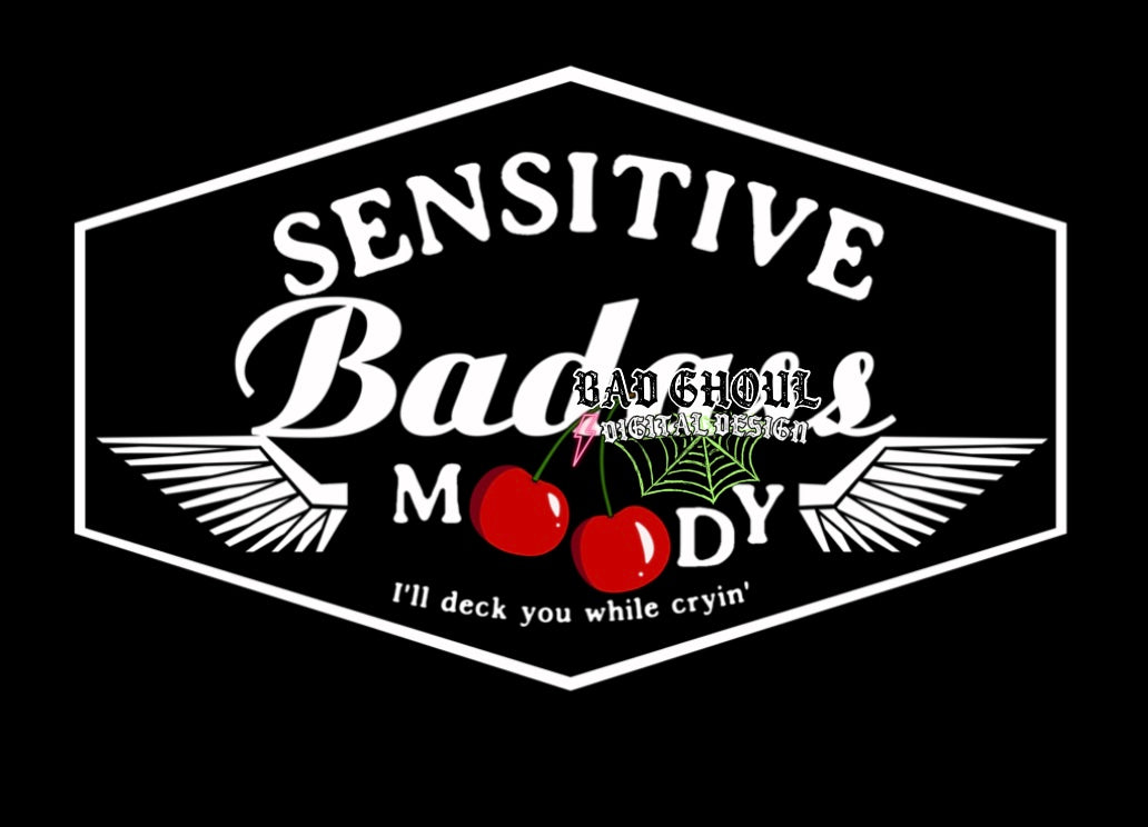 Sensitive Badass PNG Download