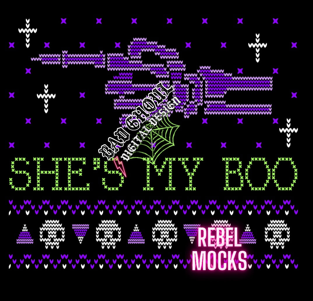 Shes My Boo PNG Download