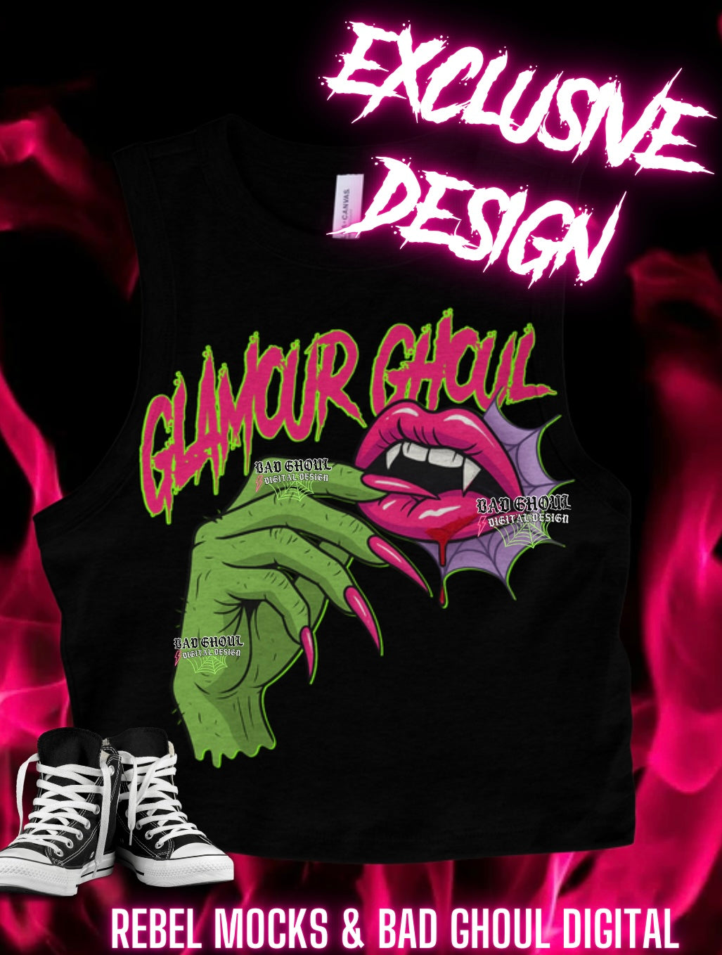 Glamour Ghoul PNG Download