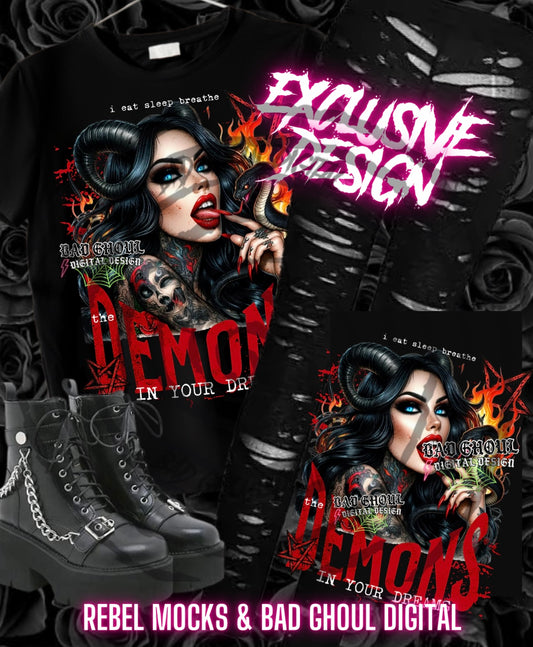 Exclusive Demons In Your Dreams PNG DOWNLOAD