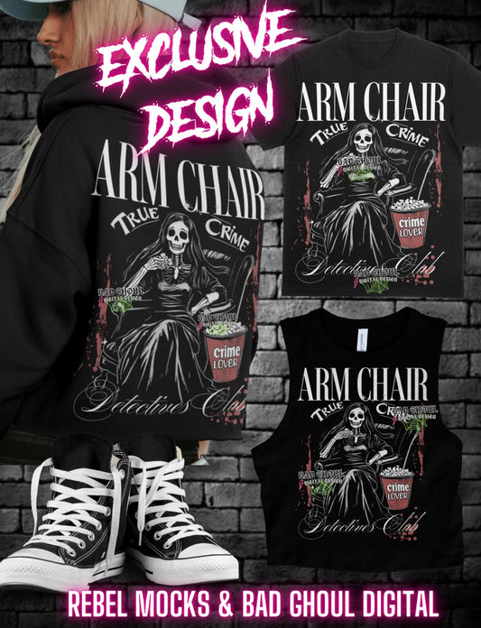 EXCLUSIVE Arm Chair Detective  PNG Download