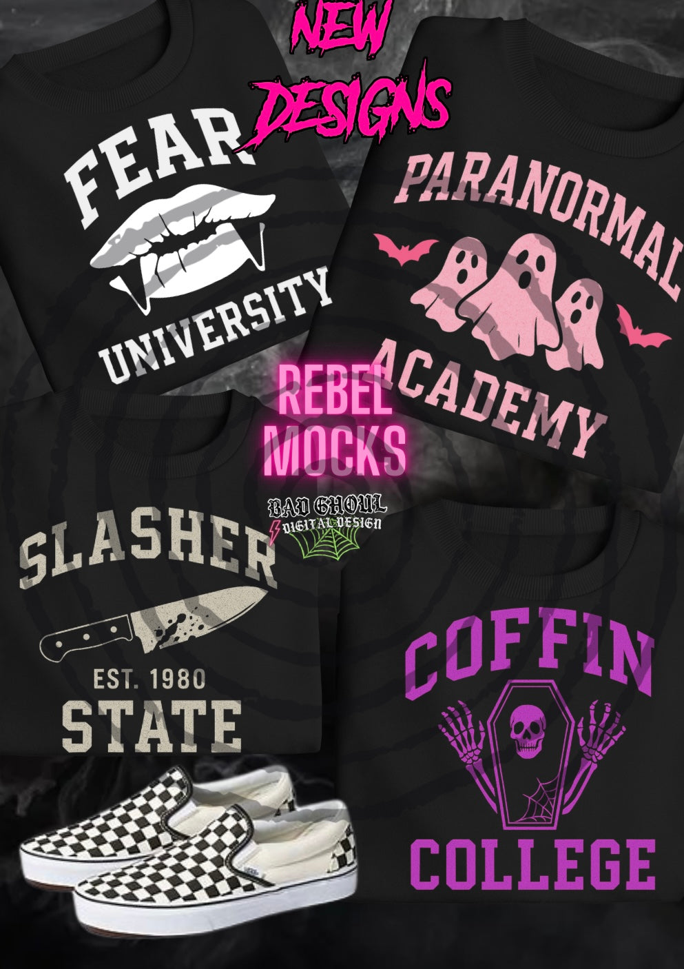School Bundle Black Fab PNG DOWNLOAD