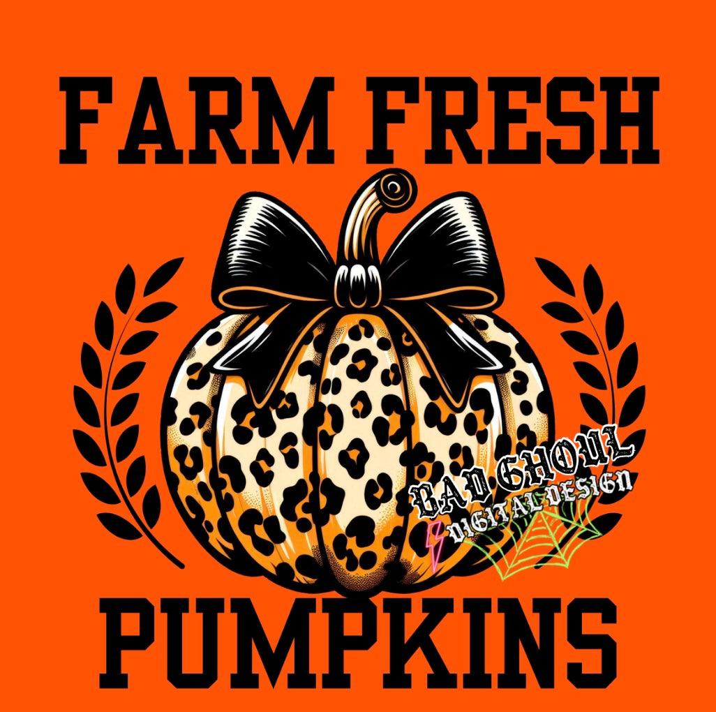Farm Fresh Pumpkins PNG Download