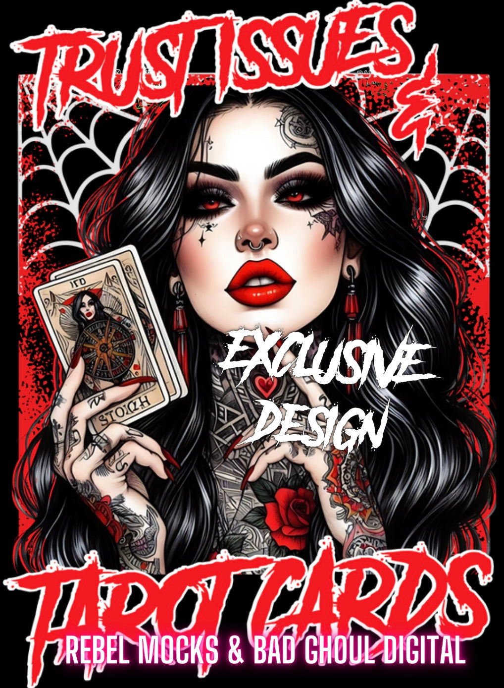 EXCLUSIVE Trust Issues & Tarot PNG Download