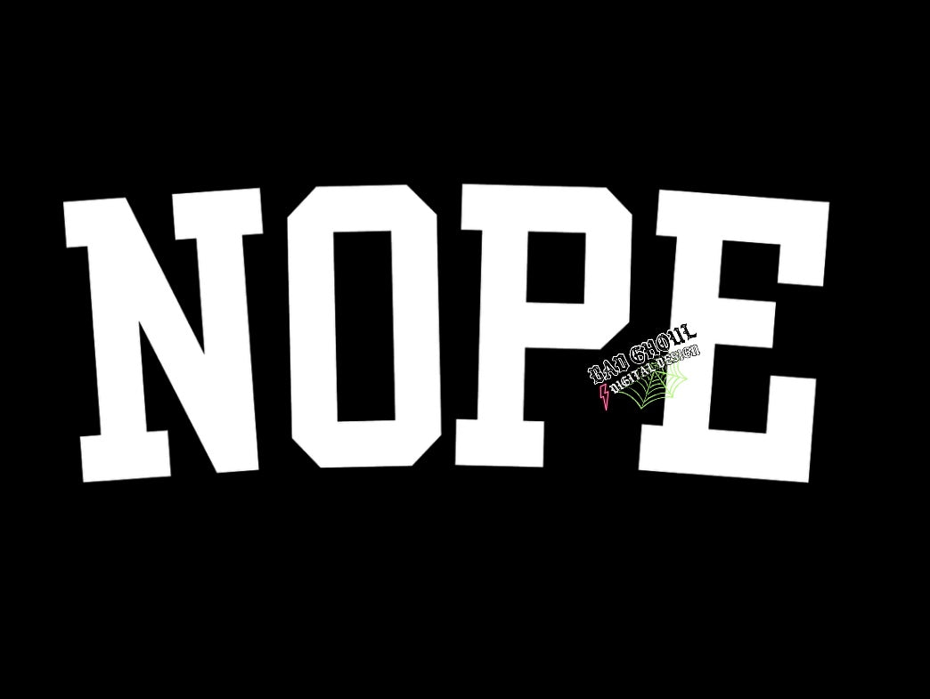 Nope PNG Download