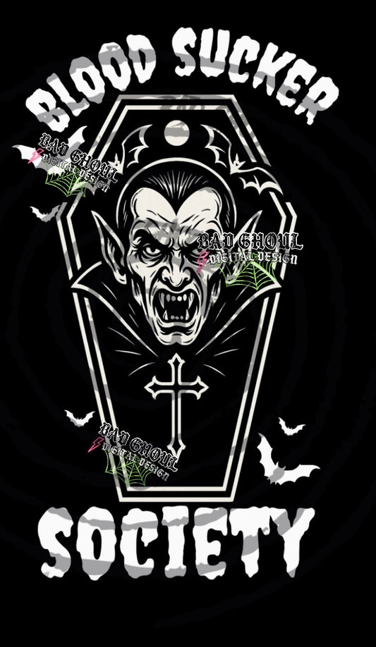 Blood Sucker Society PNG DOWNLOAD black Fab Only