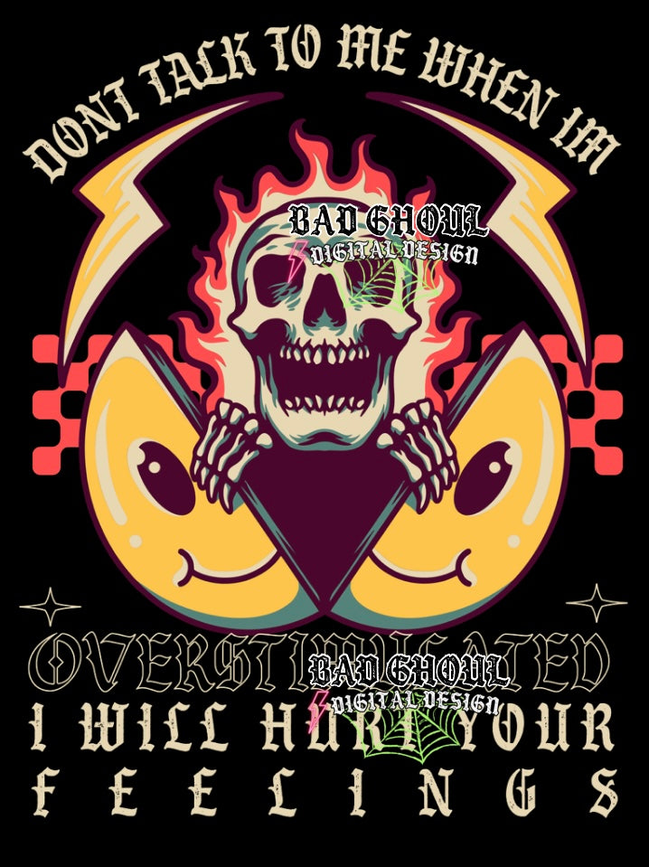 Overstimulated & Hat PNG Download