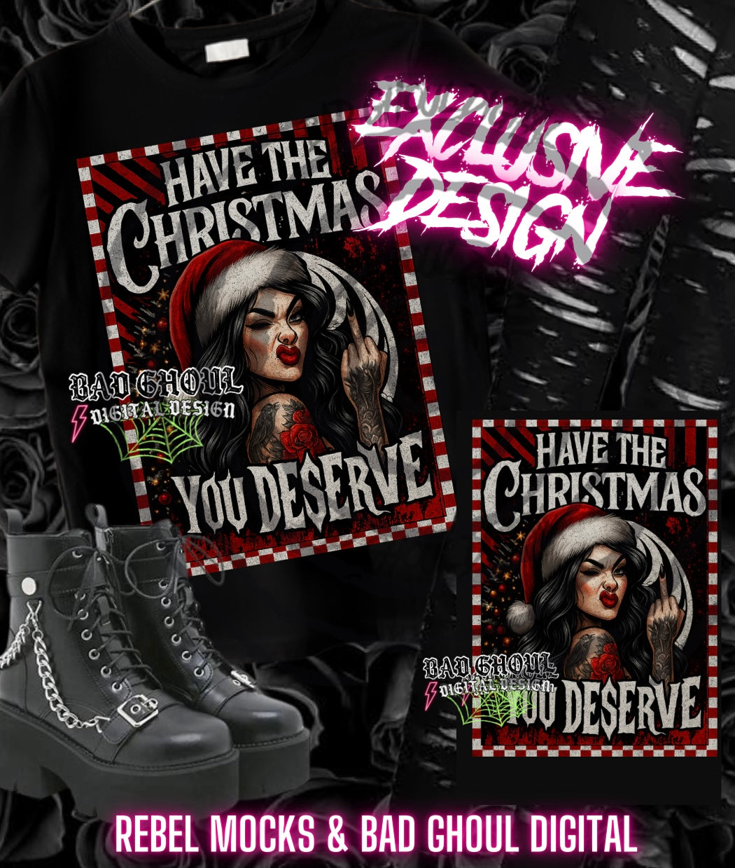 Exclusive Have The Christmas You Deserve PNG DOWNLOAD